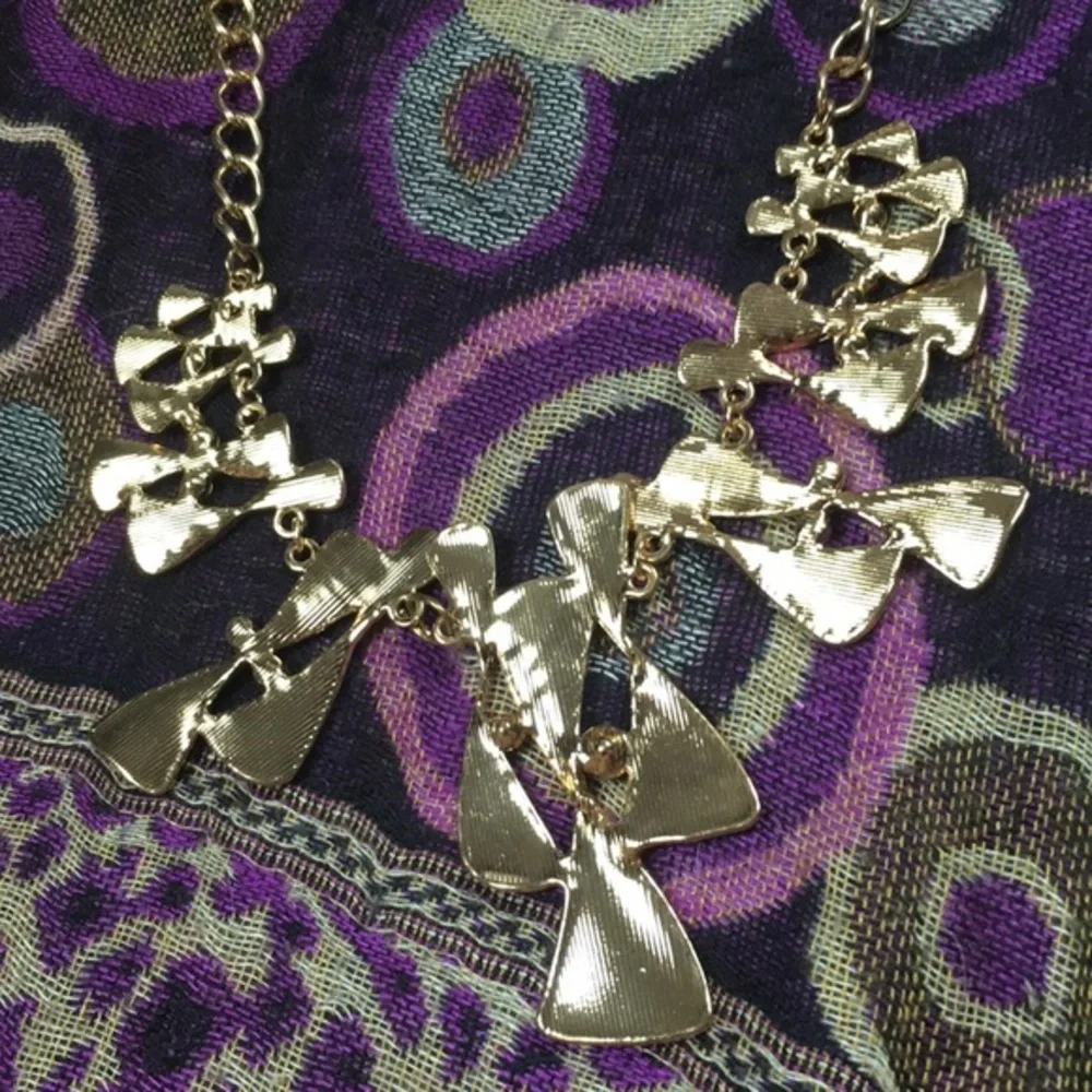 Buy 2 Get 1 Free Paparazzi Fashion Gold Earrings and Necklace Set
